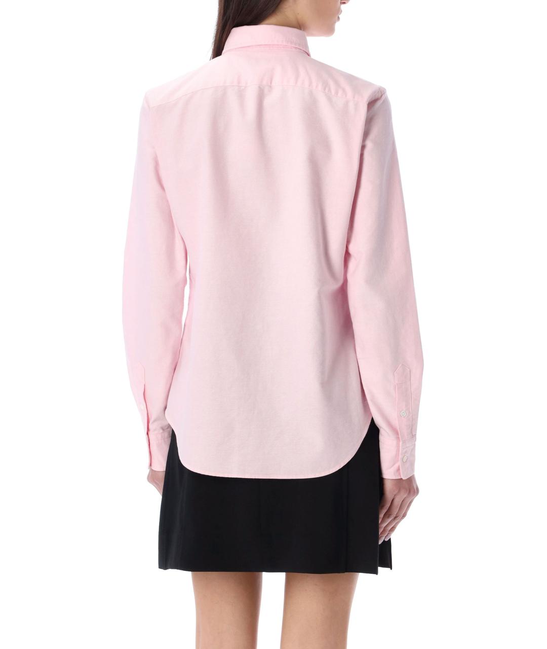 POLO RALPH LAUREN Розовая хлопковая рубашка, фото 3