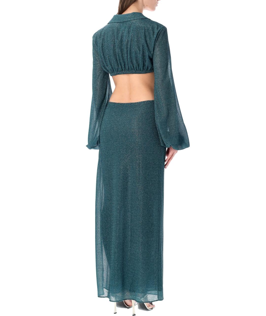 OSEREE Зеленые вечернее платье, фото 2