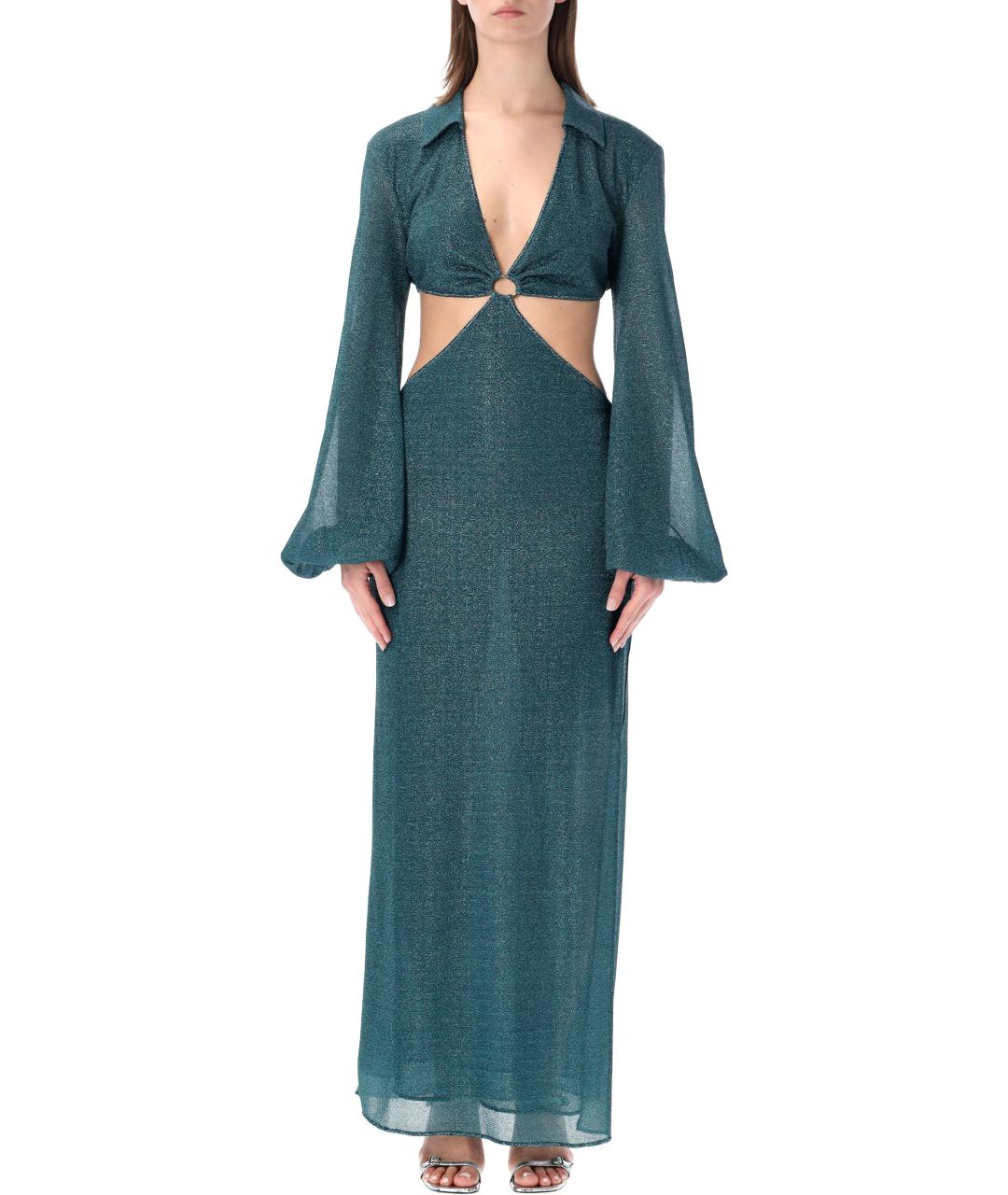 OSEREE Зеленые вечернее платье, фото 4