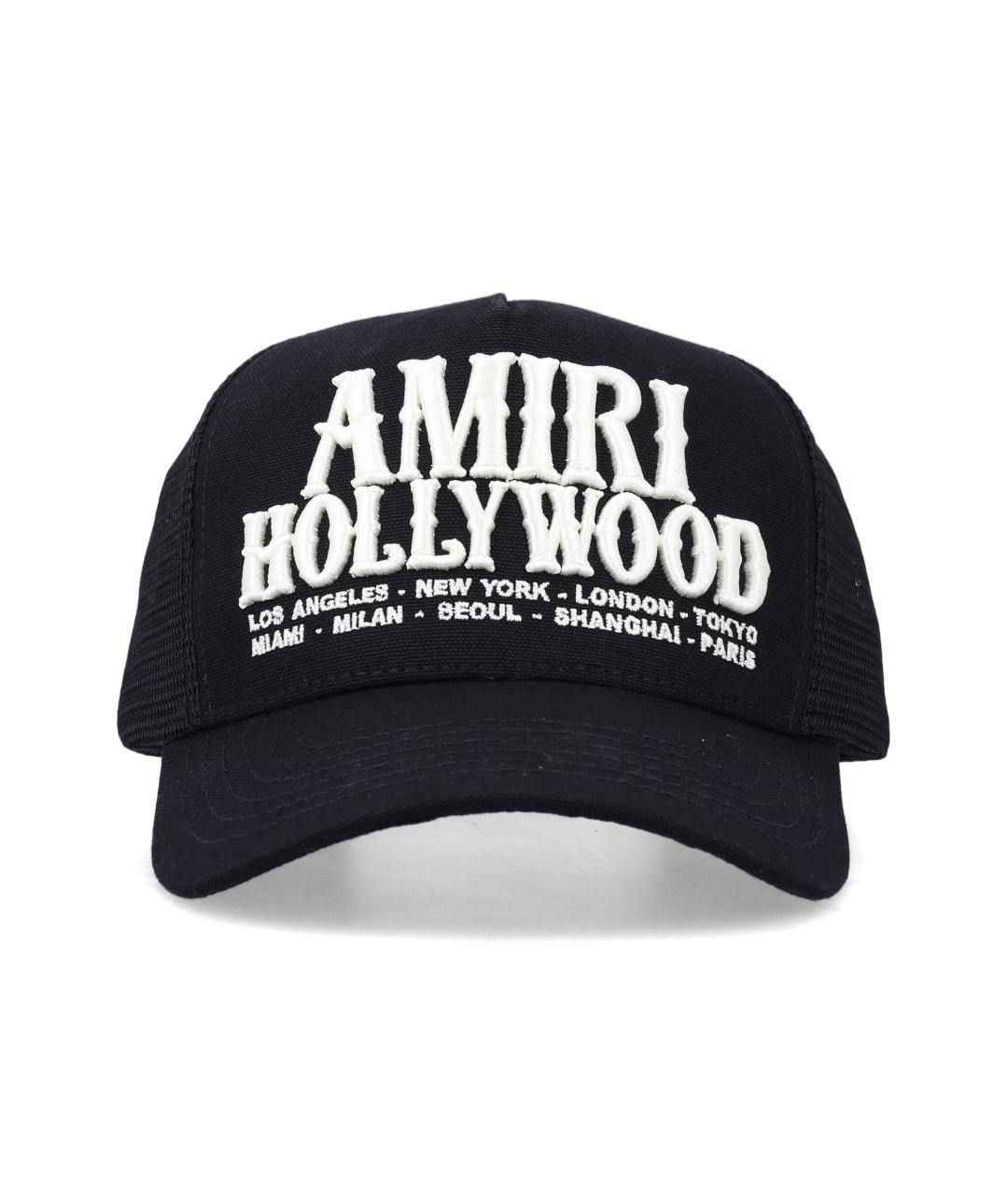 AMIRI Черная хлопковая кепка/бейсболка, фото 1