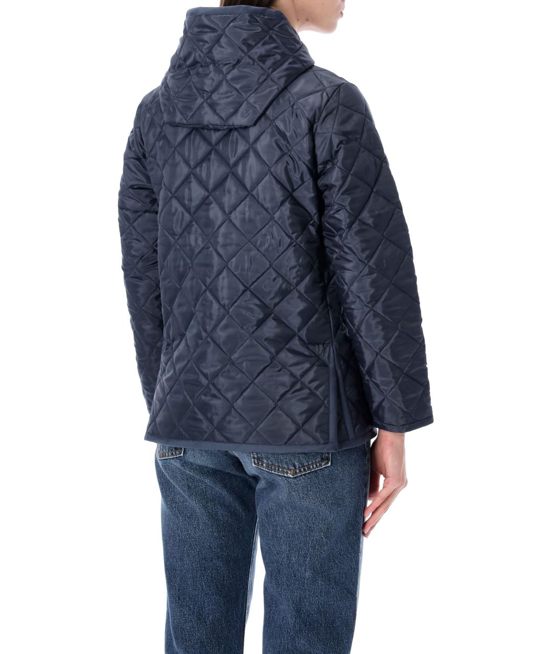 COMME DES GARÇONS Синяя полиэстеровая куртка, фото 2