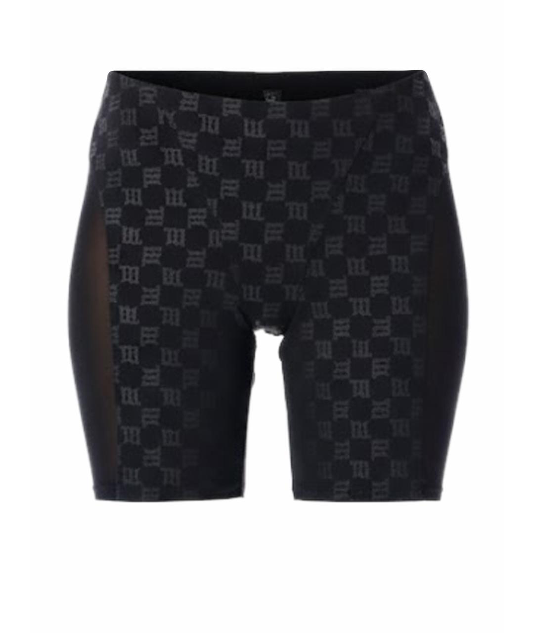 MISBHV Черные полиамидовые леггинсы и велосипедки, фото 1