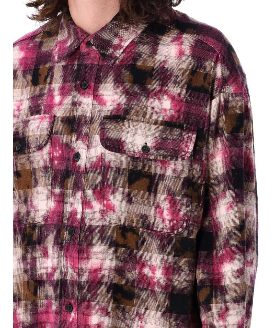 PALM ANGELS Мульти хлопковая кэжуал рубашка, фото 4