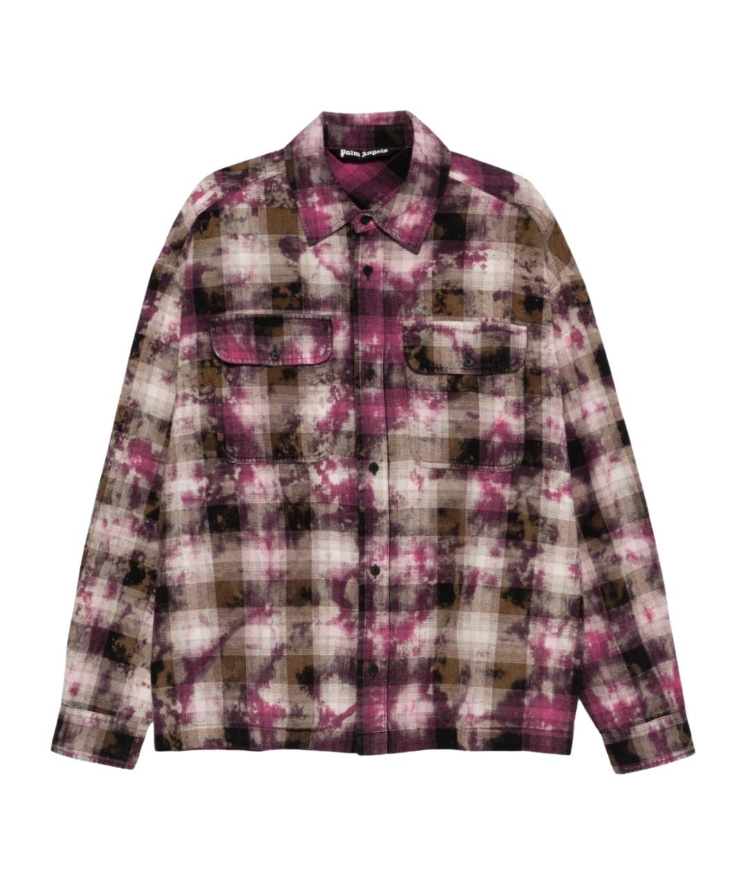 PALM ANGELS Мульти хлопковая кэжуал рубашка, фото 1