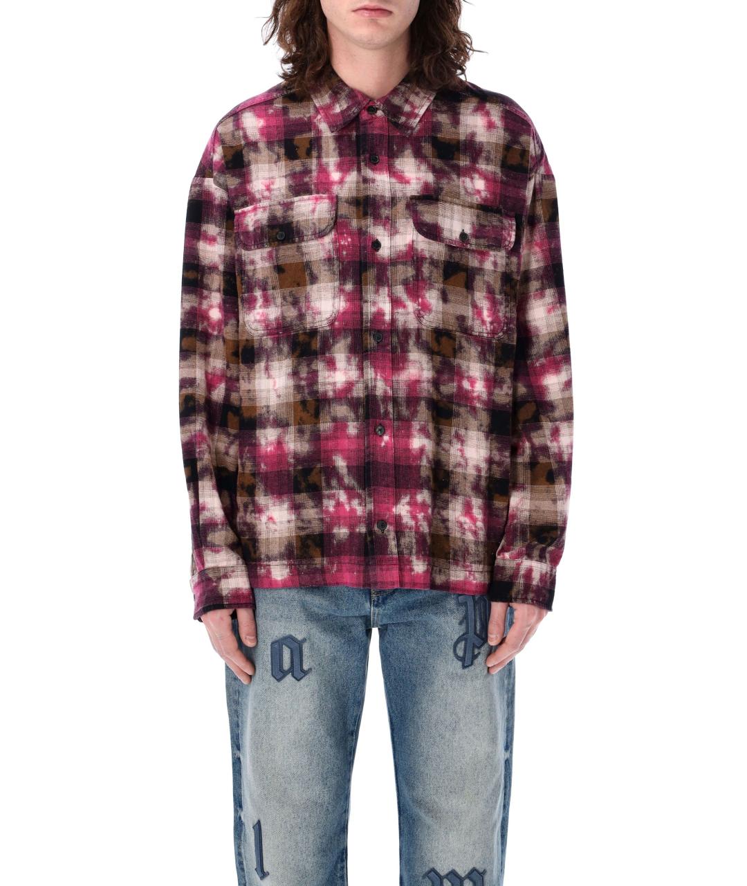 PALM ANGELS Мульти хлопковая кэжуал рубашка, фото 2