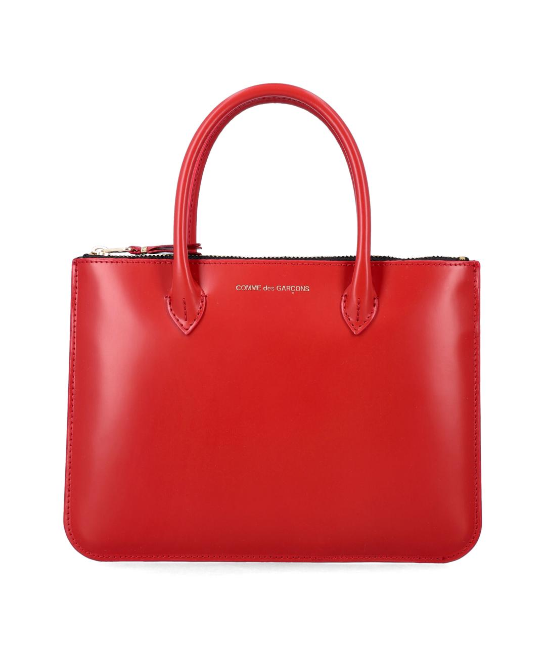 COMME DES GARÇONS WALLET Красный кожаный кошелек, фото 1