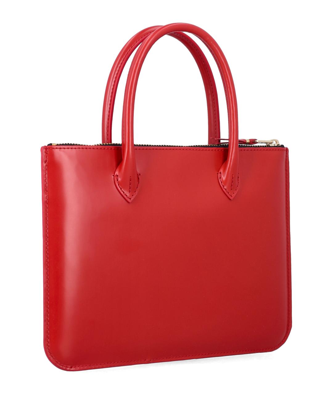 COMME DES GARÇONS WALLET Красный кожаный кошелек, фото 2