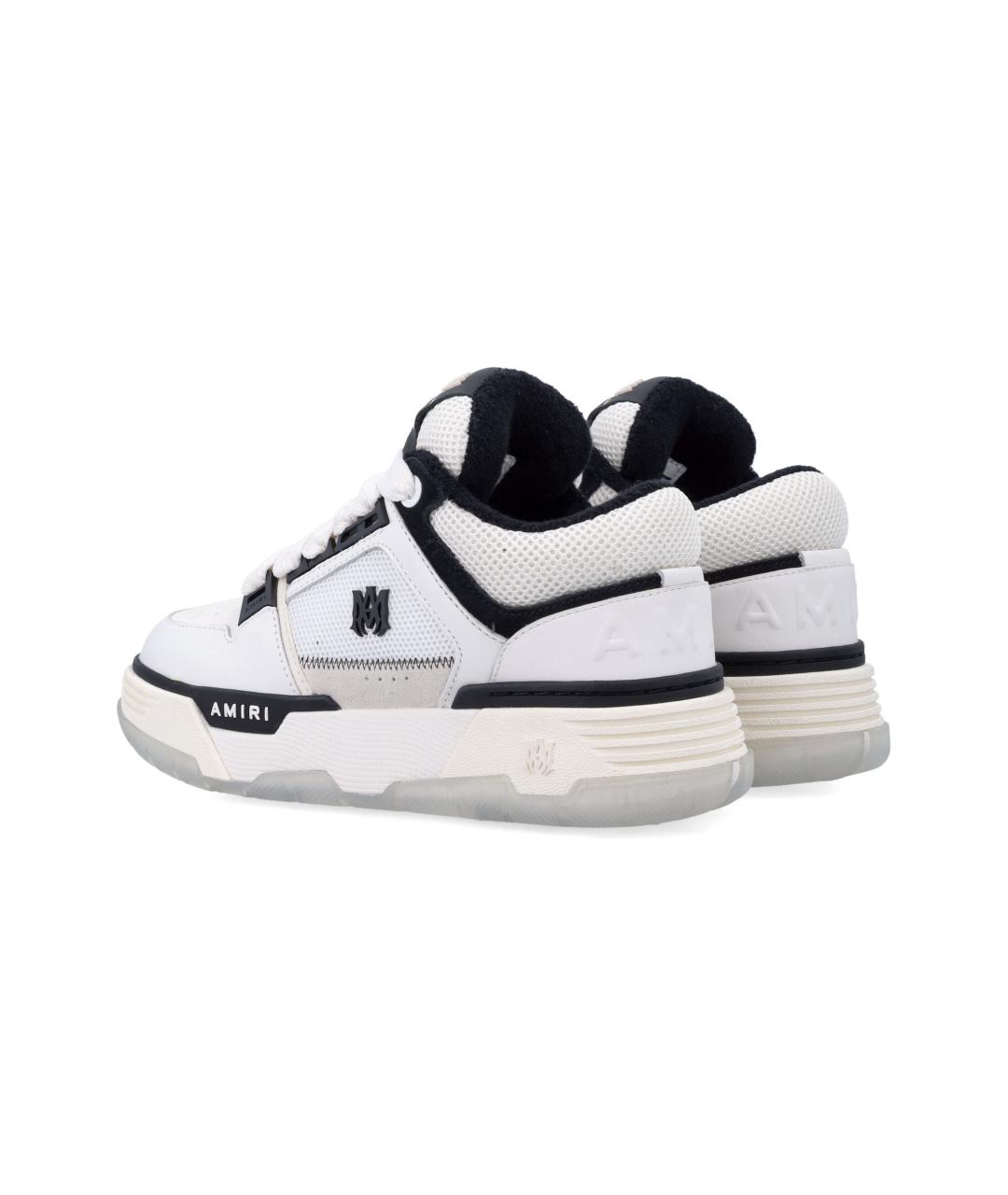 AMIRI Белые кожаные кроссовки, фото 4