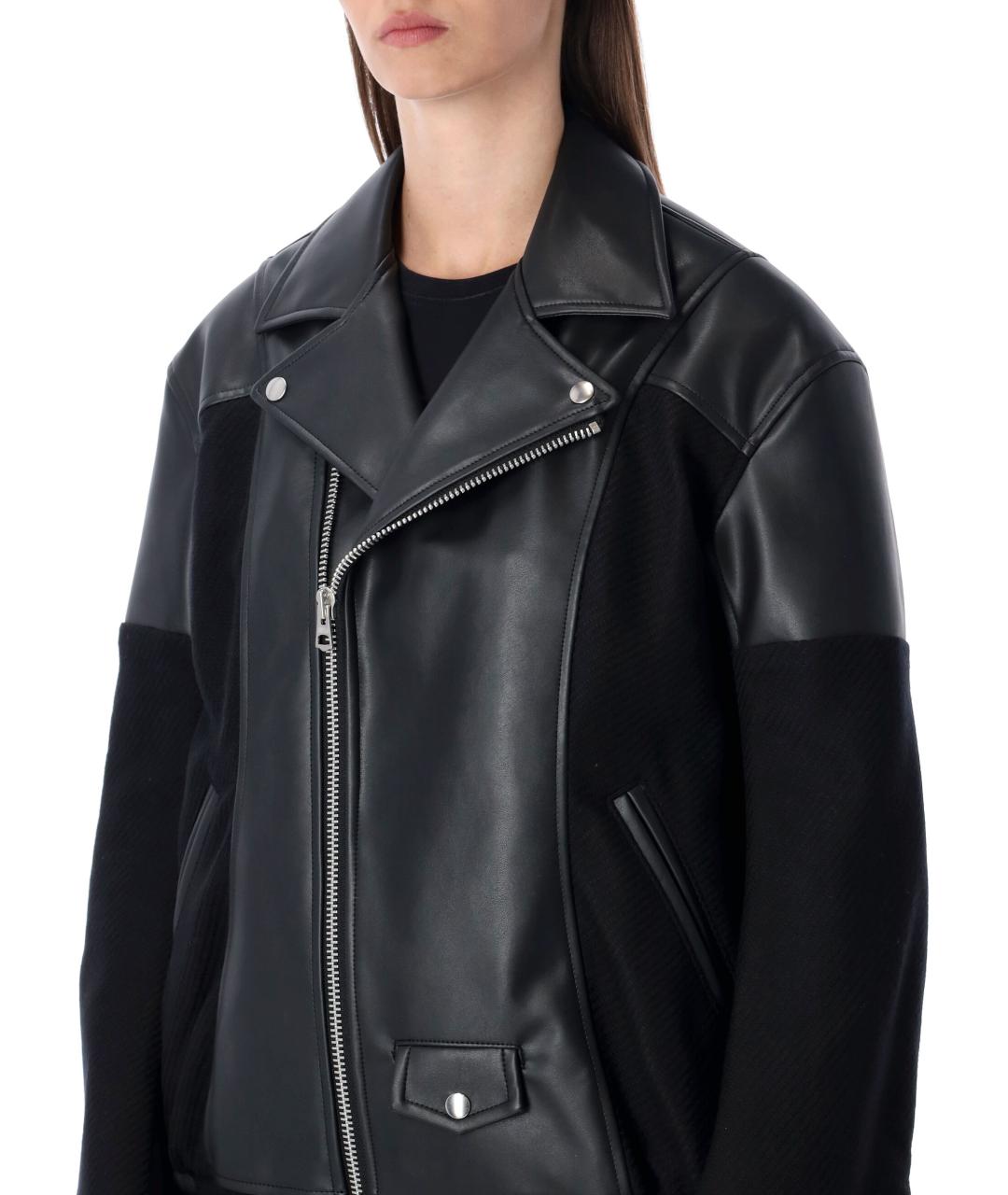 JUNYA WATANABE Черная полиуретановая куртка, фото 4