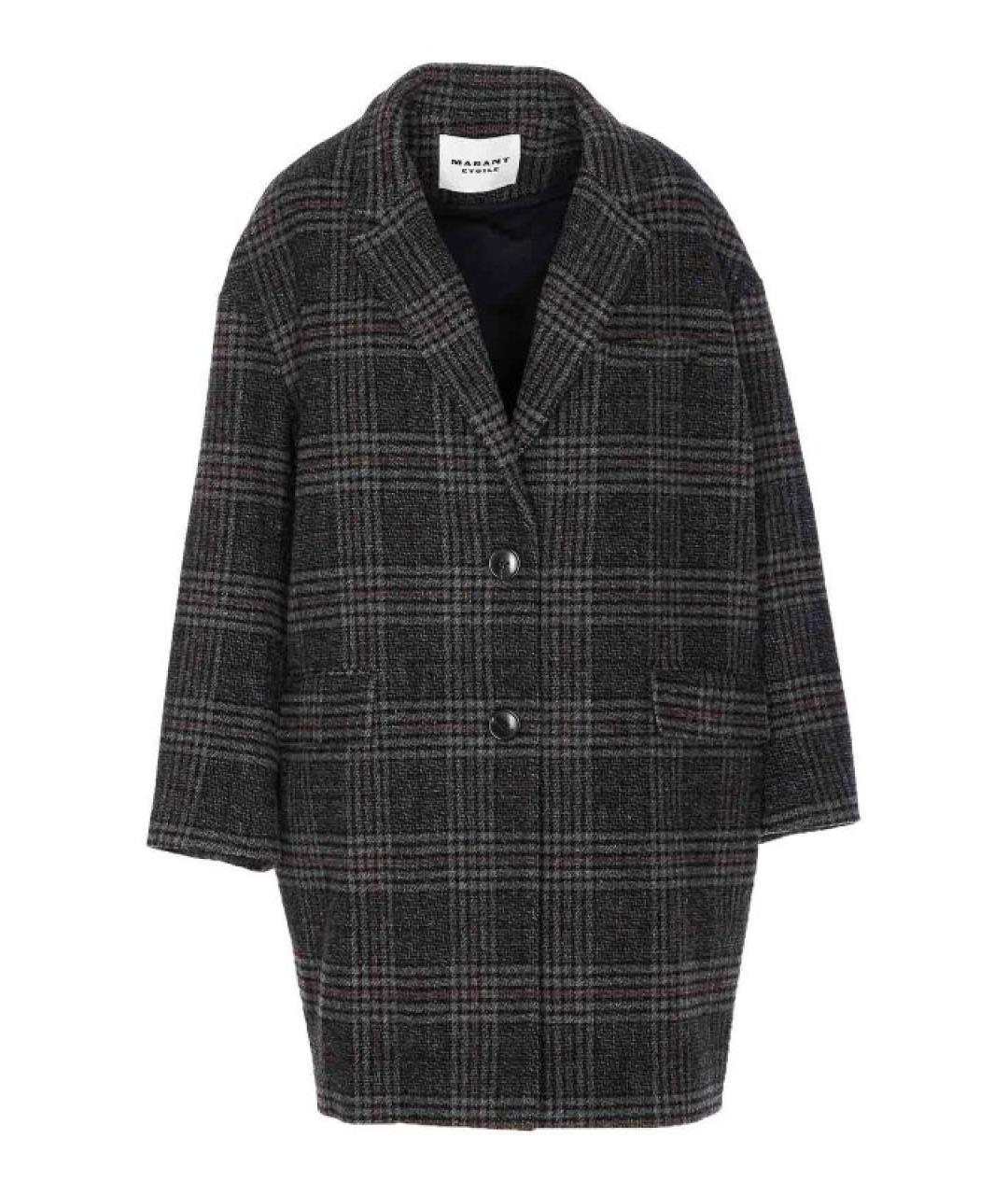 ISABEL MARANT ETOILE Мульти шерстяное пальто, фото 1