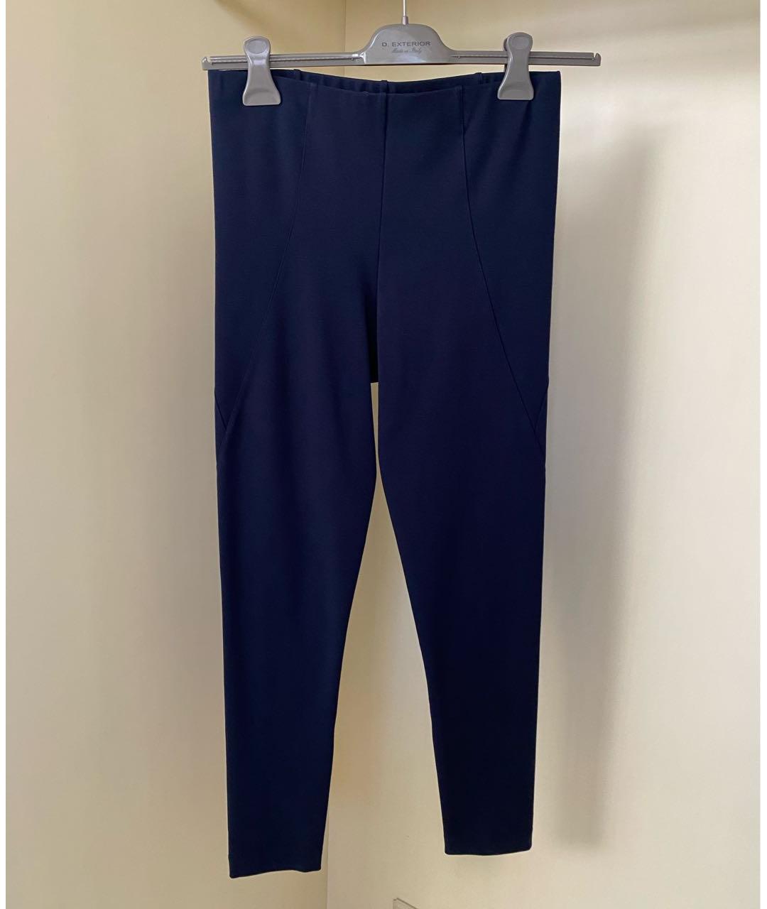D.EXTERIOR Темно-синие вискозные леггинсы и велосипедки, фото 9