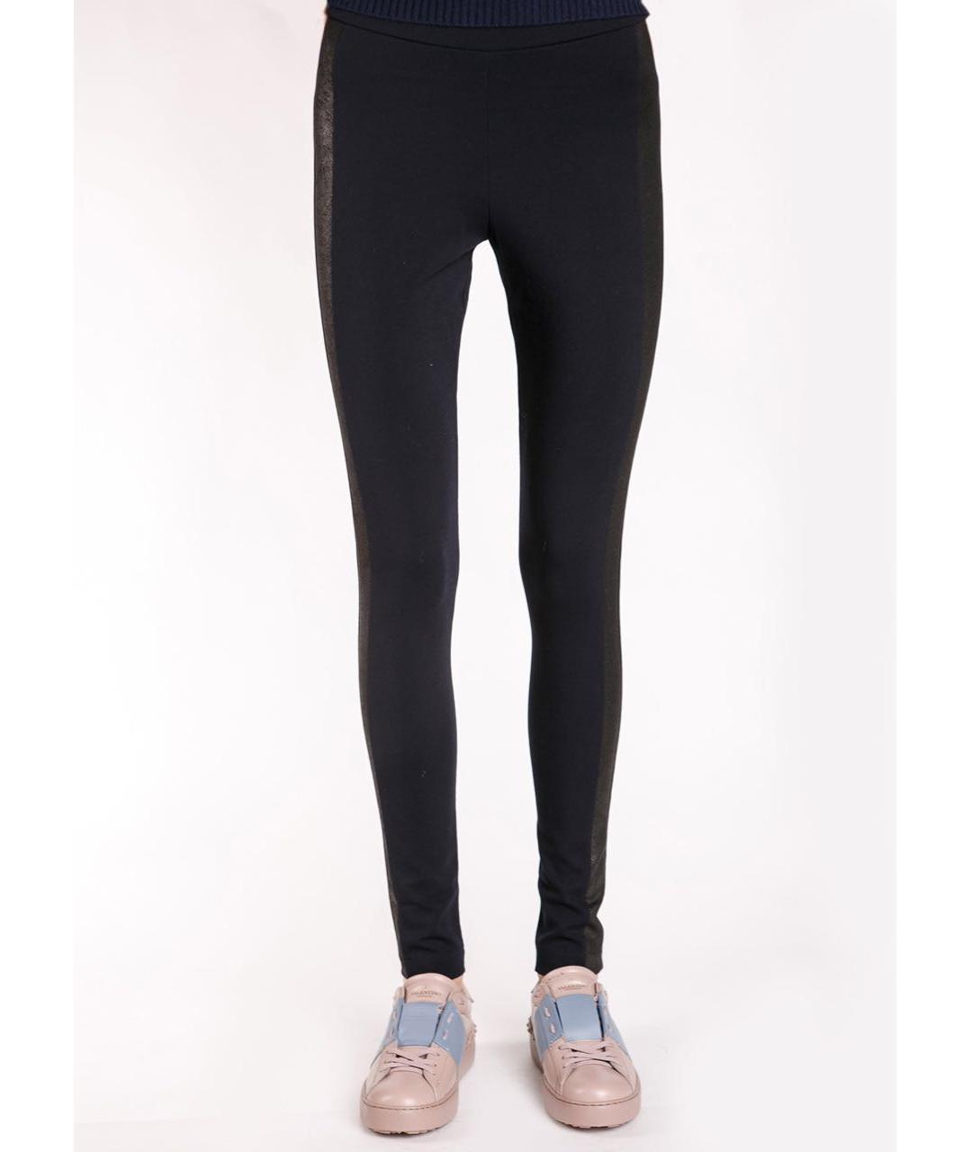 D.EXTERIOR Темно-синие вискозные леггинсы и велосипедки, фото 3