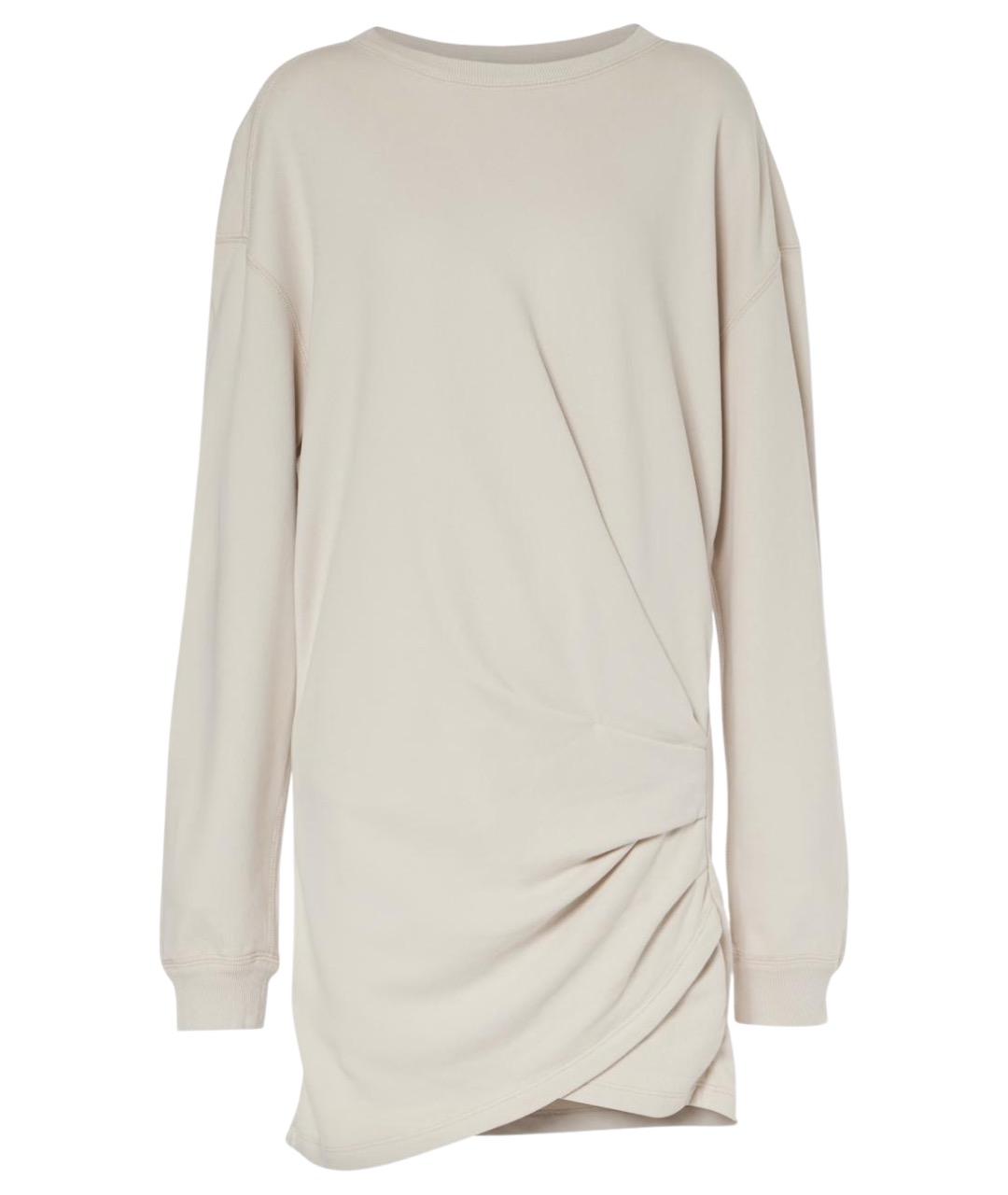 ISABEL MARANT ETOILE Бежевое хлопковое платье, фото 1