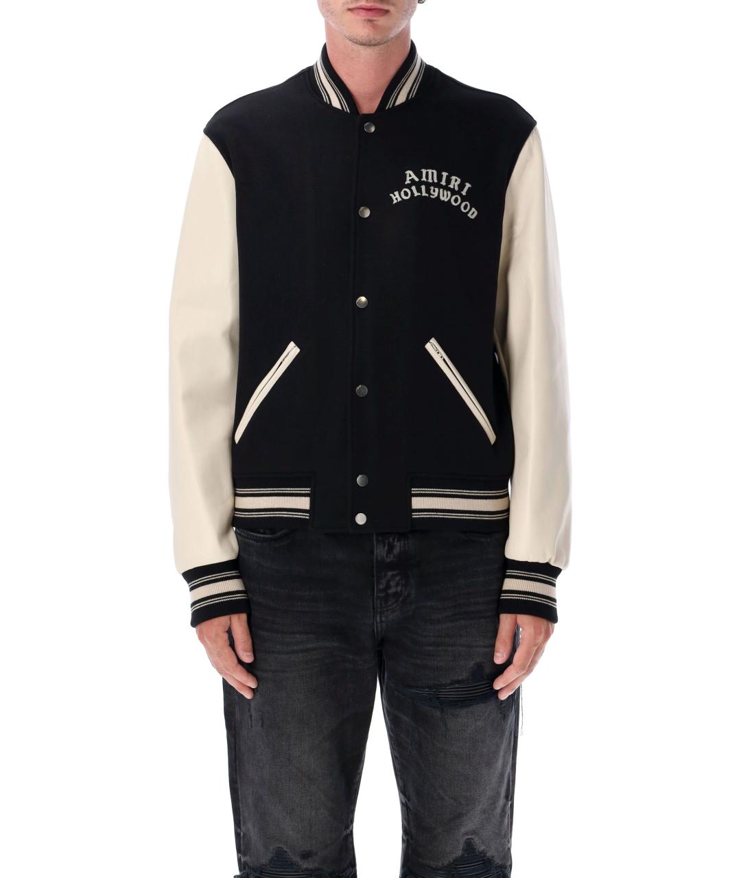 AMIRI Черная шерстяная куртка, фото 2