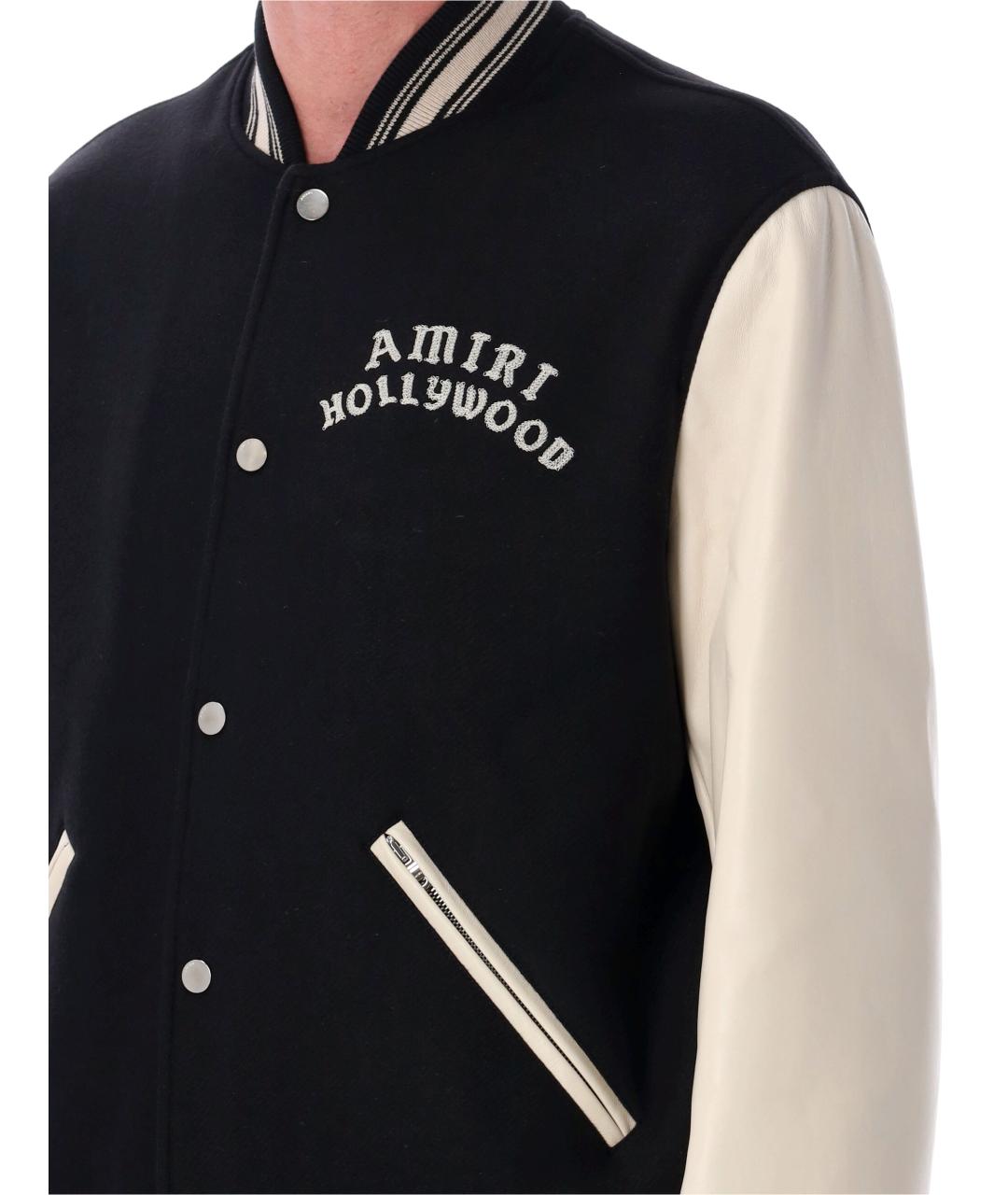 AMIRI Черная шерстяная куртка, фото 4