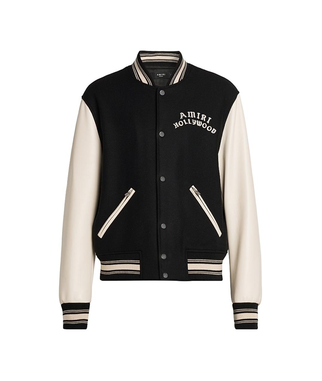 AMIRI Черная шерстяная куртка, фото 1