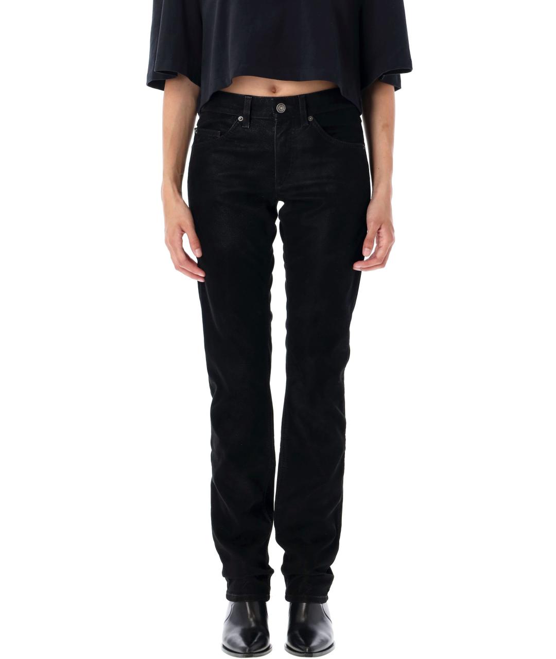 ISABEL MARANT ETOILE Черные прямые брюки, фото 2