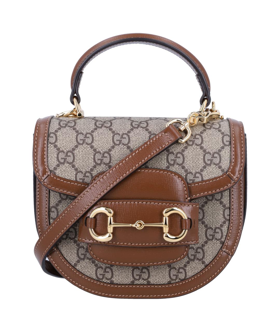 GUCCI Бежевая сумка с короткими ручками, фото 1