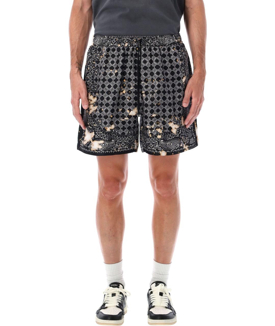 AMIRI Мульти шелковые шорты, фото 4