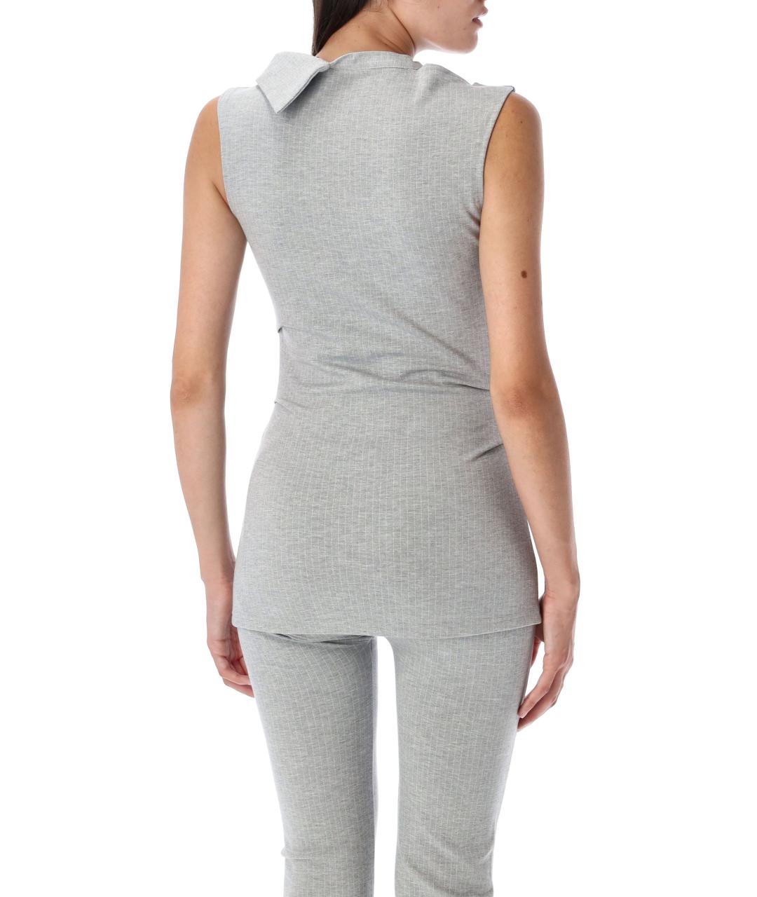 OTTOLINGER Серая полиамидовая майка, фото 3