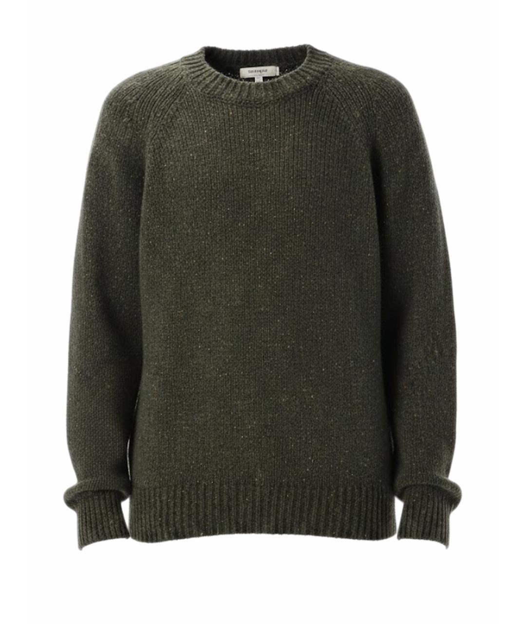 A.P.C. Зеленый шерстяной джемпер / свитер, фото 1