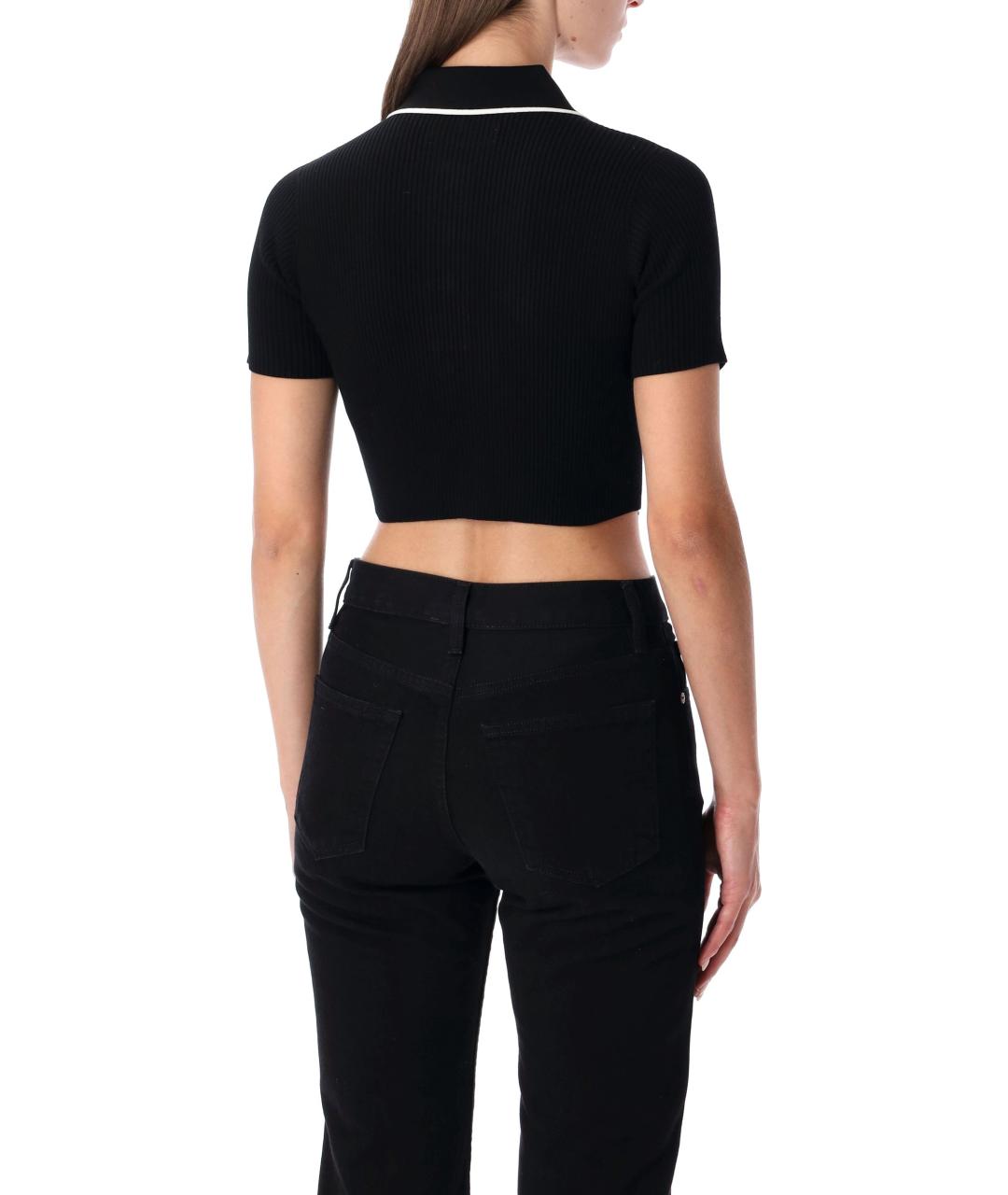 AMIRI Черная вискозная футболка, фото 3