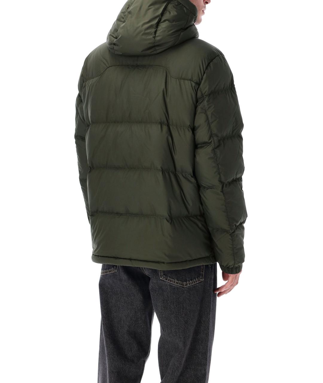 POLO RALPH LAUREN Зеленый полиэстеровый пуховик, фото 3