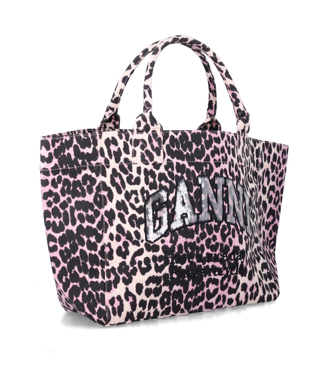 GANNI Мульти хлопковая сумка тоут, фото 2