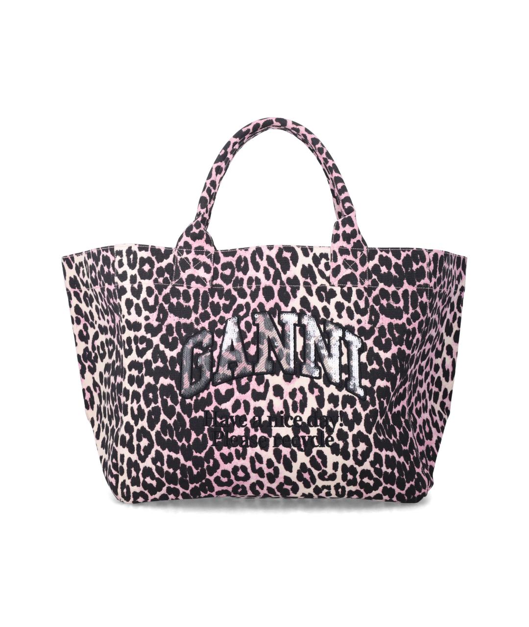 GANNI Мульти хлопковая сумка тоут, фото 1