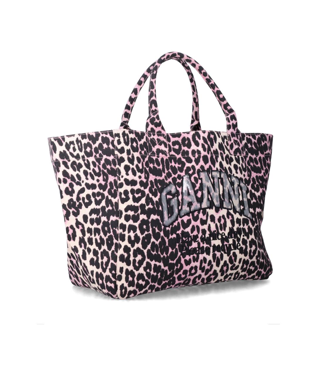 GANNI Мульти хлопковая сумка тоут, фото 2