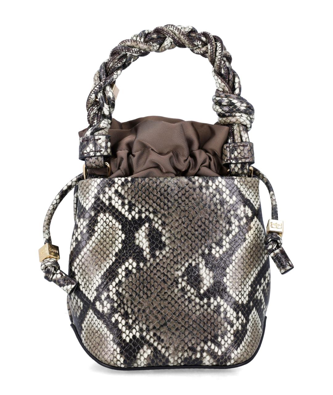 GANNI Мульти кожаная сумка тоут, фото 2