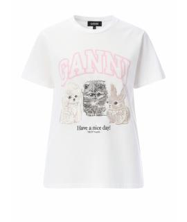 GANNI Футболка