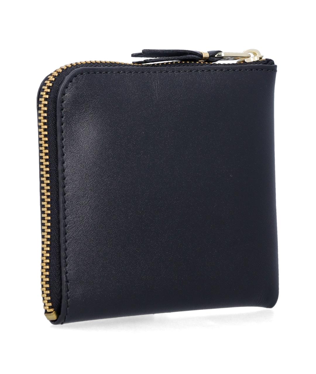 COMME DES GARÇONS WALLET Черный кожаный кошелек, фото 2