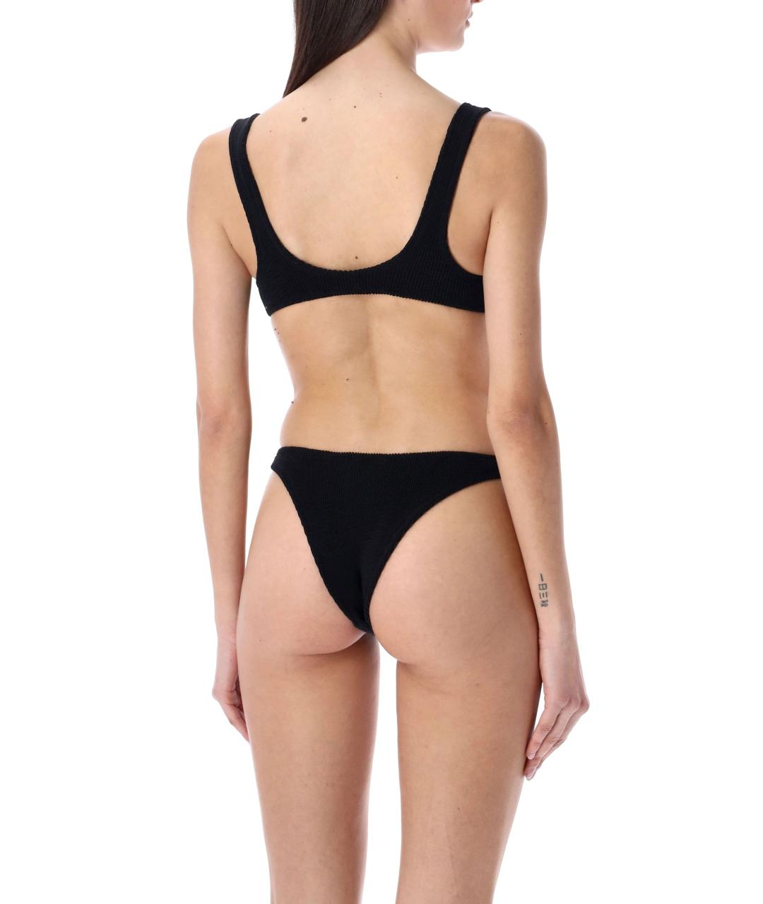 REINA OLGA Черный полиамидовый купальник, фото 2