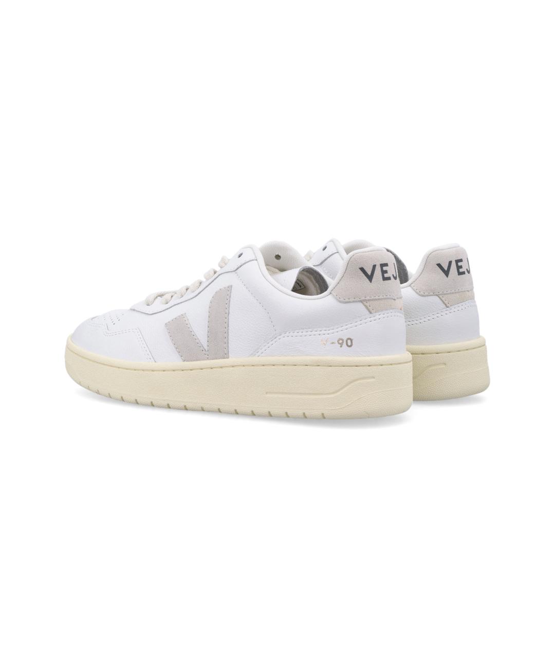 VEJA Белые кожаные кроссовки, фото 4