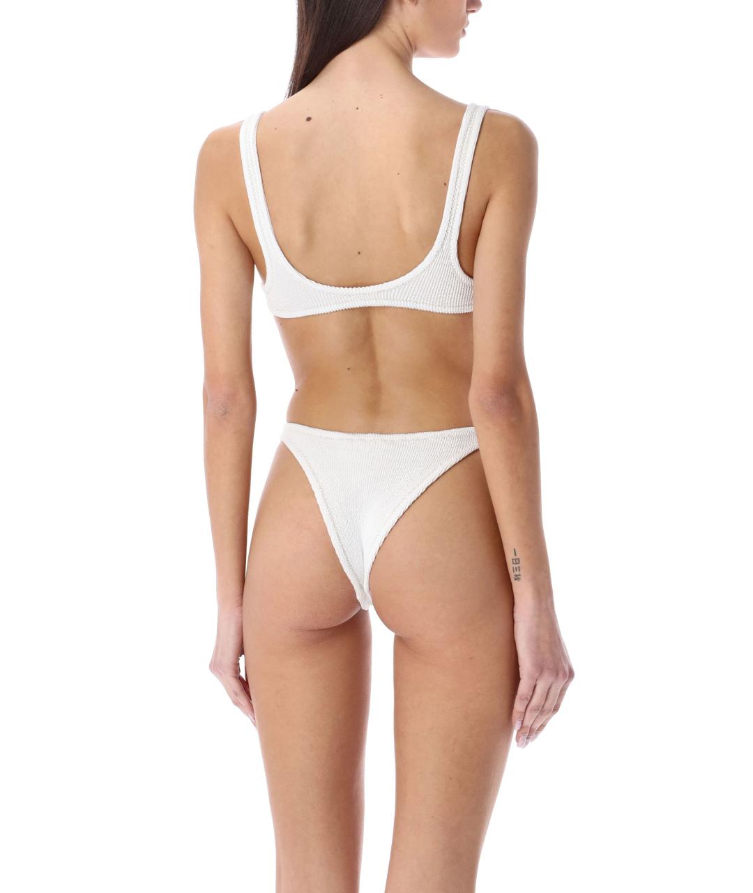 REINA OLGA Белый полиамидовый купальник, фото 2