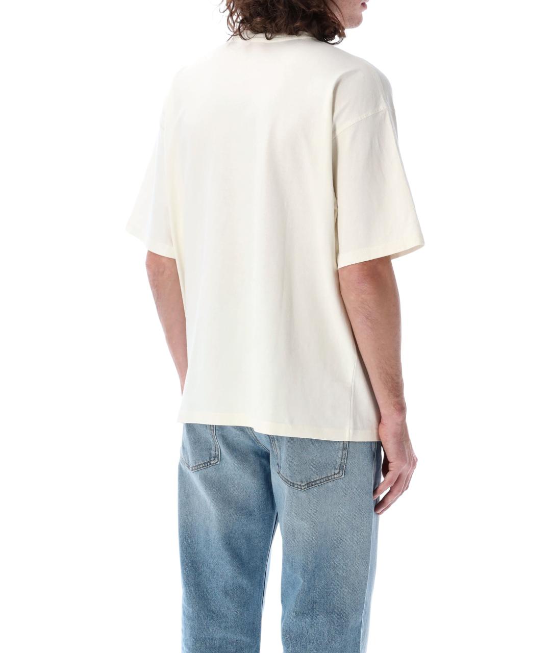 DIESEL Белая хлопковая футболка, фото 2