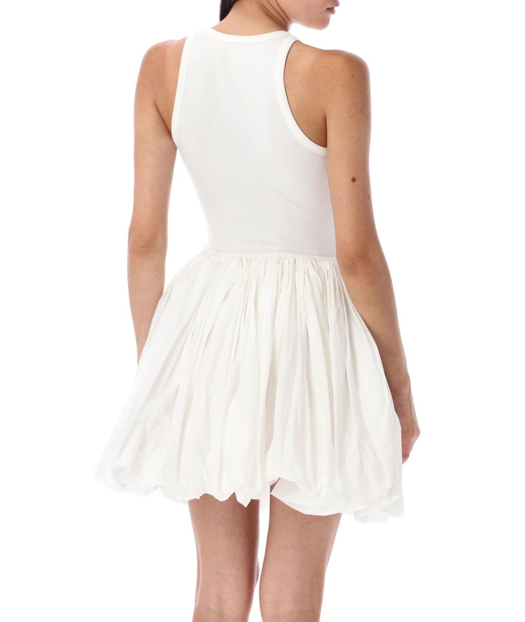 ALAIA Белая хлопковая майка, фото 3