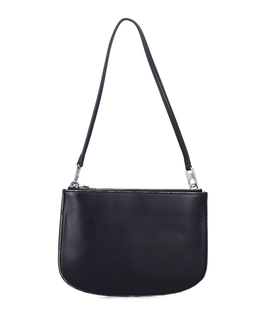 DIESEL Черная сумка через плечо из искусственной кожи, фото 3