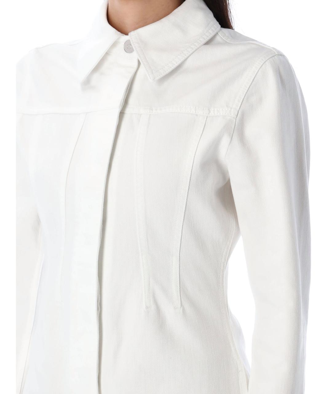 ALAIA Белый хлопковый комбинезон, фото 4