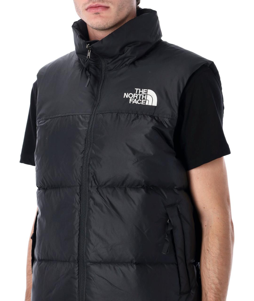 THE NORTH FACE Черный полиамидовый жилет, фото 4