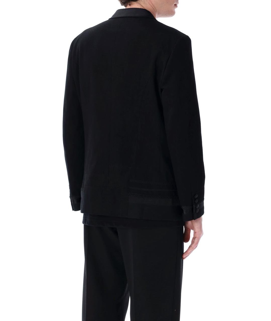JUNYA WATANABE Черный хлопковый пиджак, фото 2