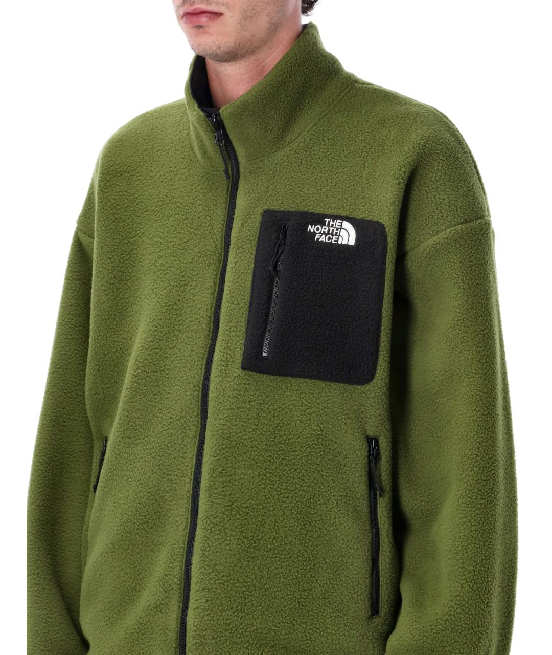 THE NORTH FACE Зеленая полиэстеровая куртка, фото 2