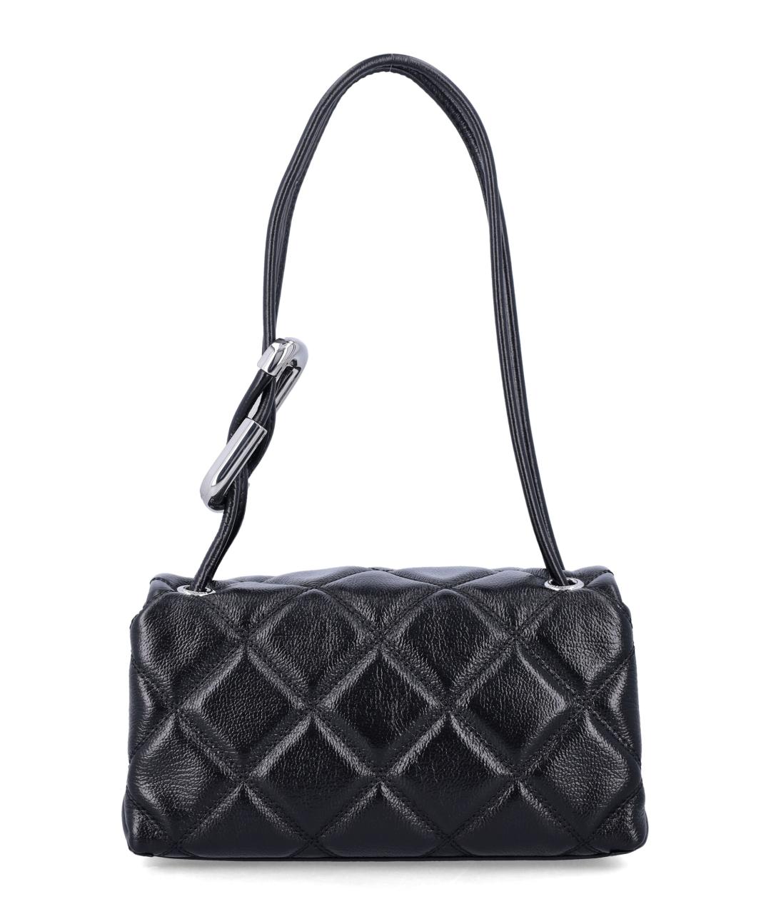 MARC JACOBS Черная кожаная сумка через плечо, фото 2