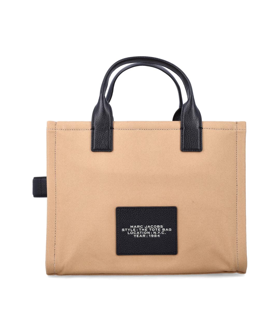 MARC JACOBS Коричневая хлопковая сумка тоут, фото 3