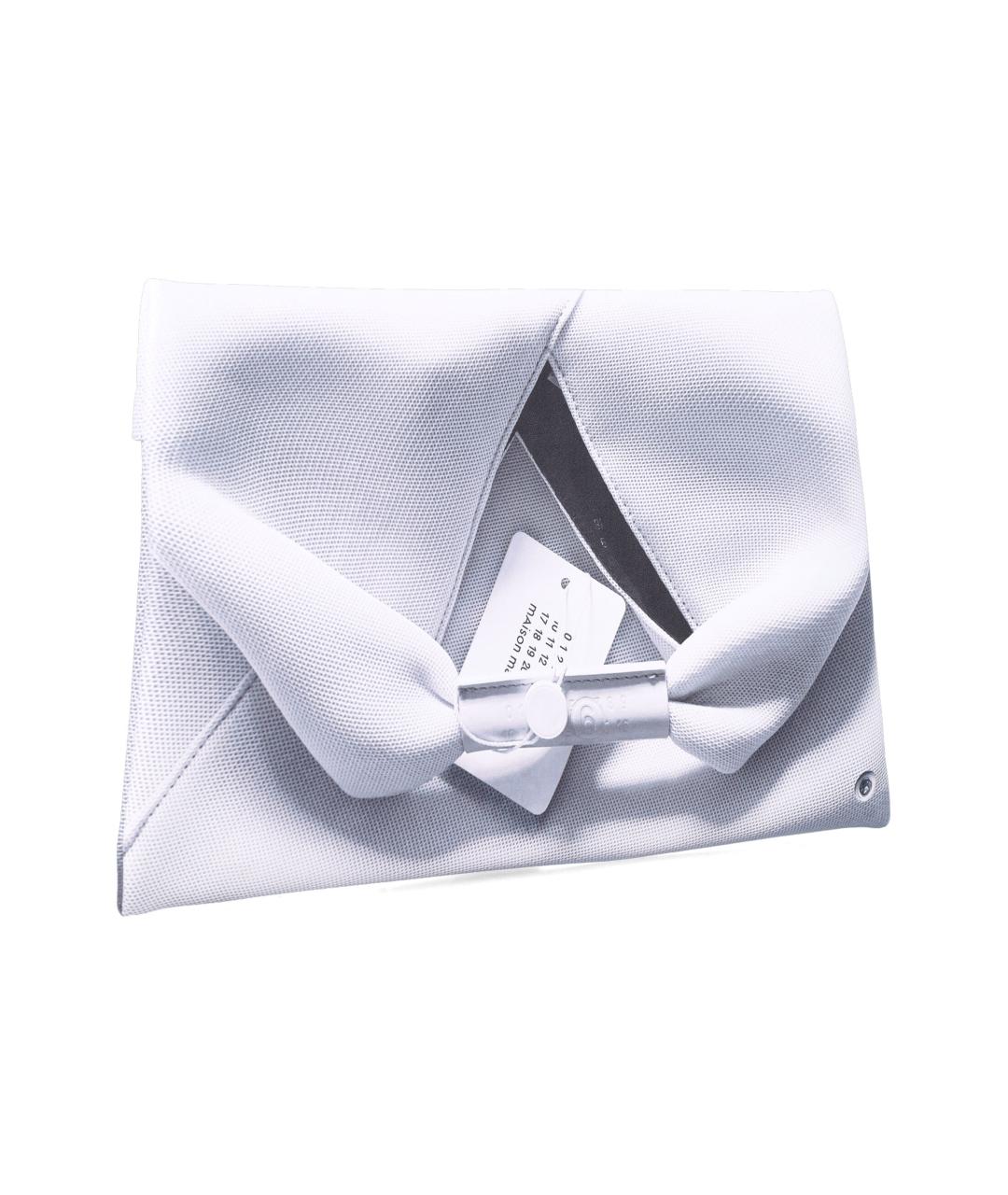 MM6 MAISON MARGIELA Белая синтетическая сумка тоут, фото 2