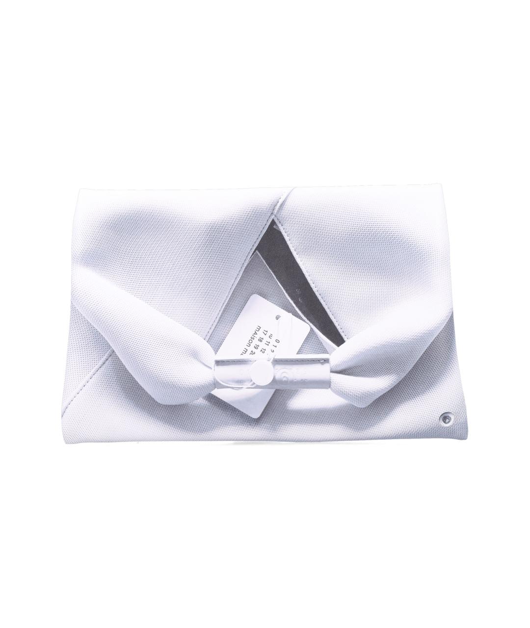 MM6 MAISON MARGIELA Белая синтетическая сумка тоут, фото 1