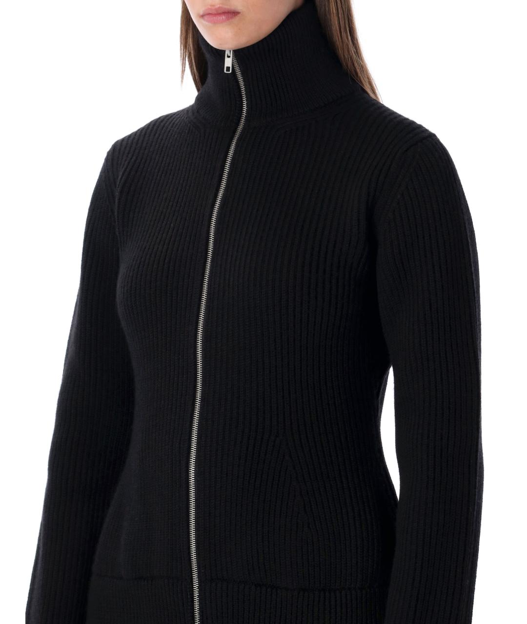 MAISON MARGIELA Черный шерстяной джемпер / свитер, фото 4