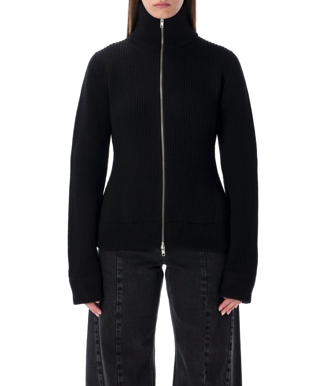 MAISON MARGIELA Черный шерстяной джемпер / свитер, фото 2