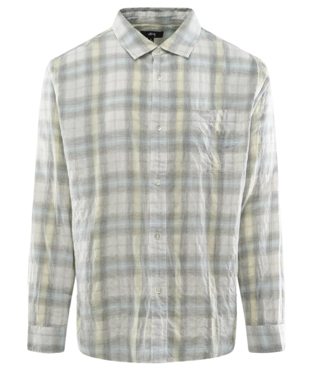 STUSSY Мульти хлопковая кэжуал рубашка, фото 1